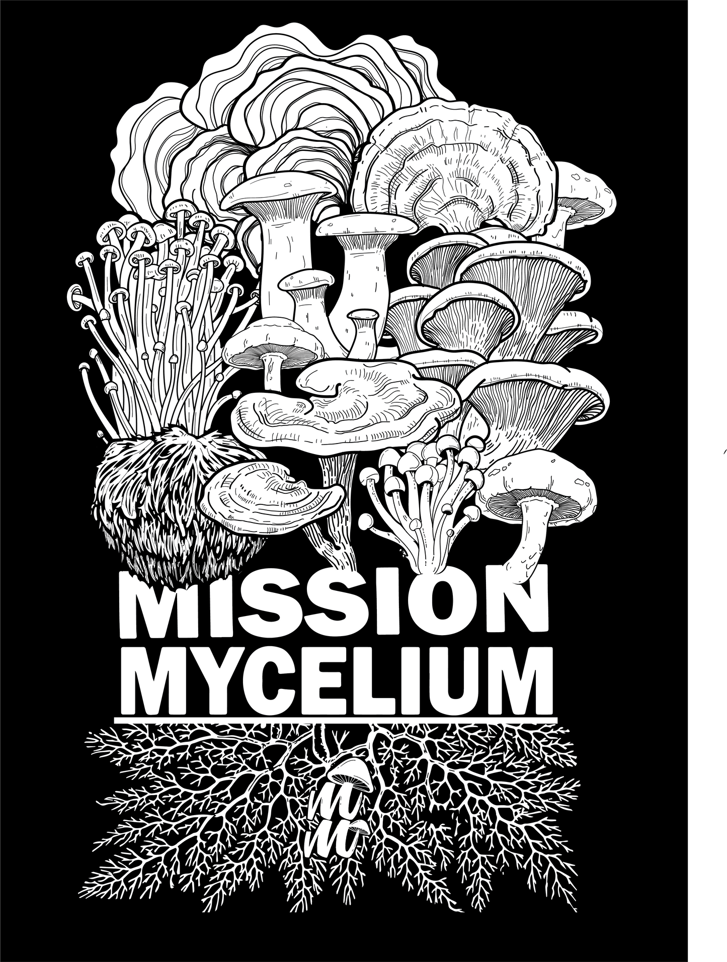 T-shirt Mission Mycelium