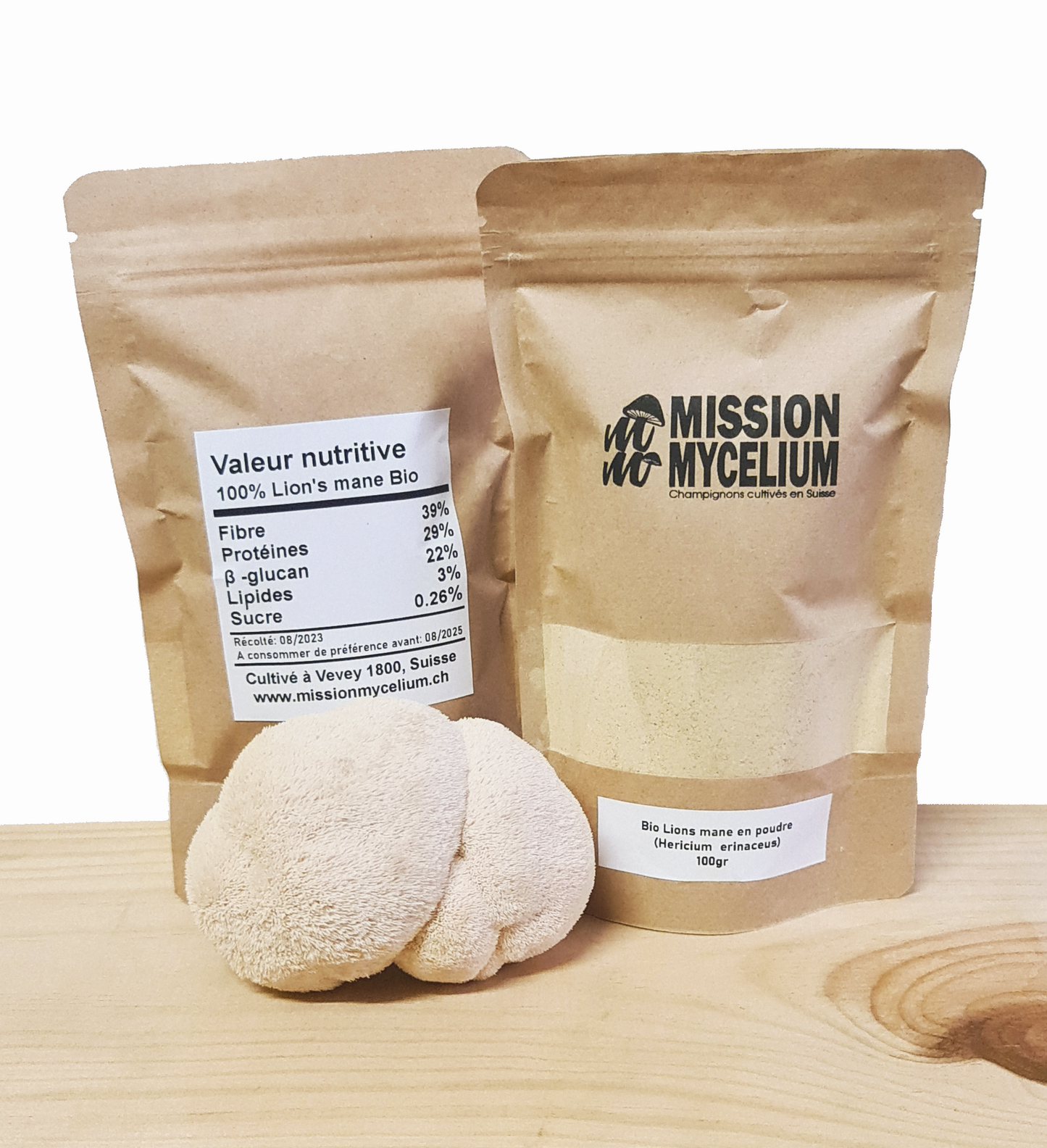 Lion's Mane en poudre